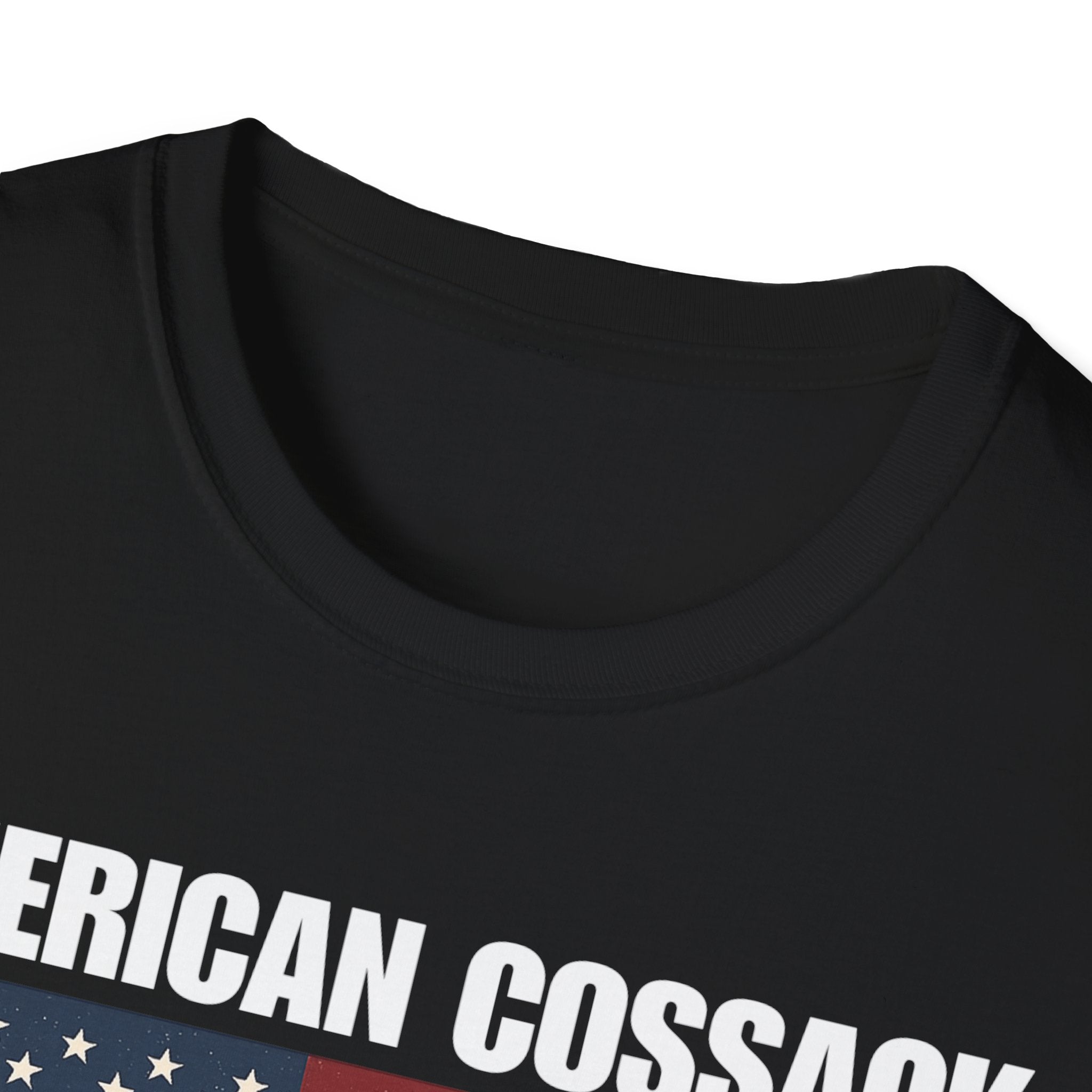 Patriotic American Cossack Softstyle T-Shirt