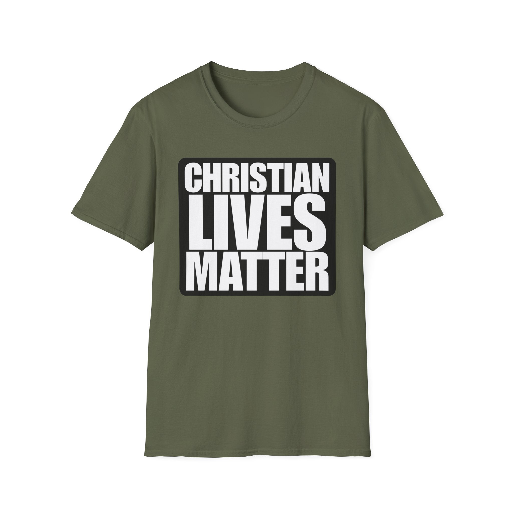 Christian Lives Matter Alt Design Heavy Cotton Shirt T-Shirt