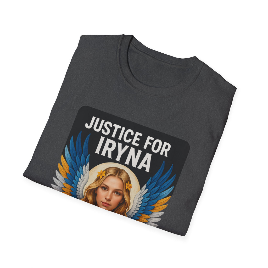 Justice For Iryna T-Shirt | Unisex Softstyle Tee, Activism Apparel, Statement Shirt