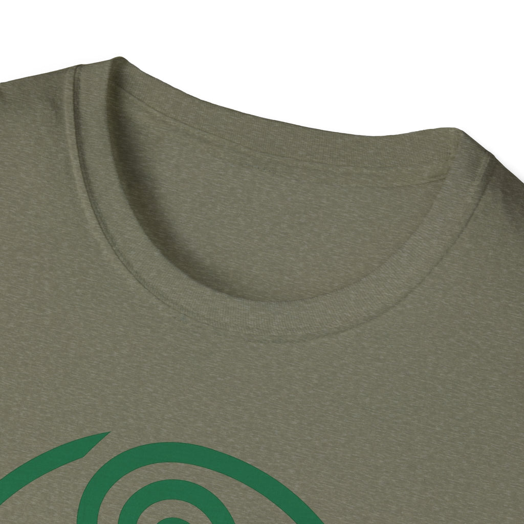 Celtic Spiral Triskele Symbol Alt Design White T-Shirt