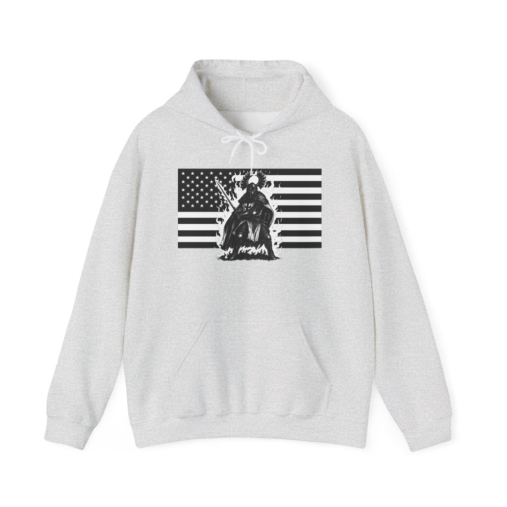 American Crusader Graphic Only Design Pull Over Hoodie Sweatshirt