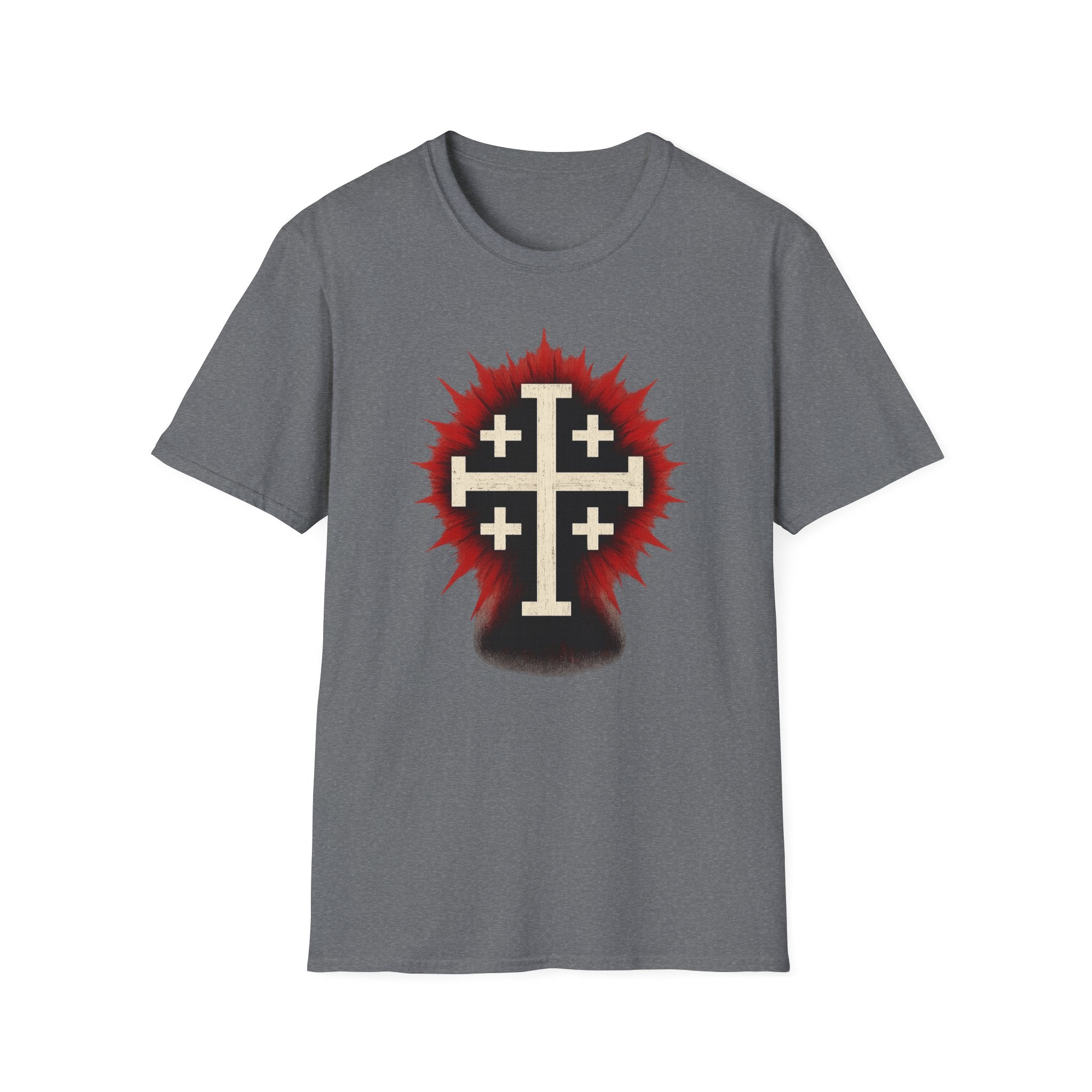 Bold Graphic Cross T-Shirt