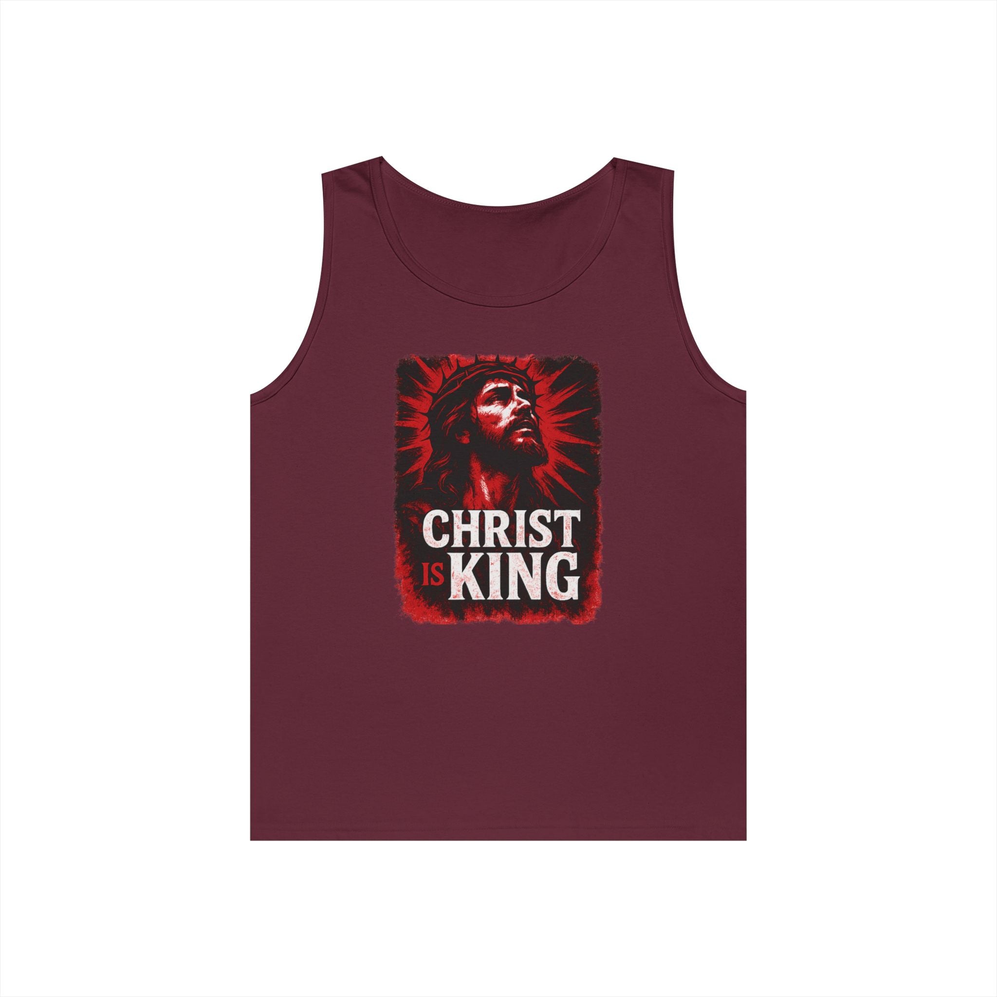 Christ is King Tank Top Alt Design
