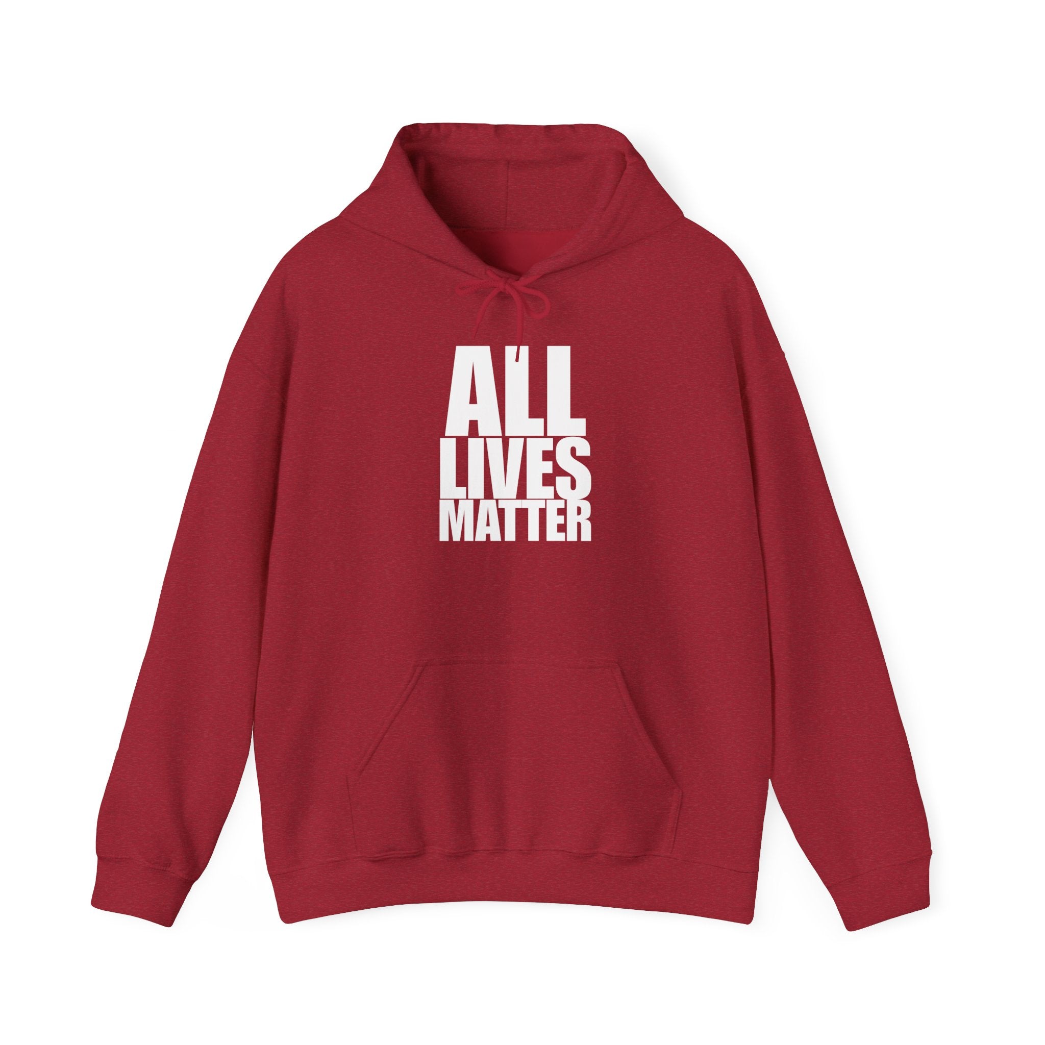 All Lives Matter Pull Over Hoodie Sweatshirt