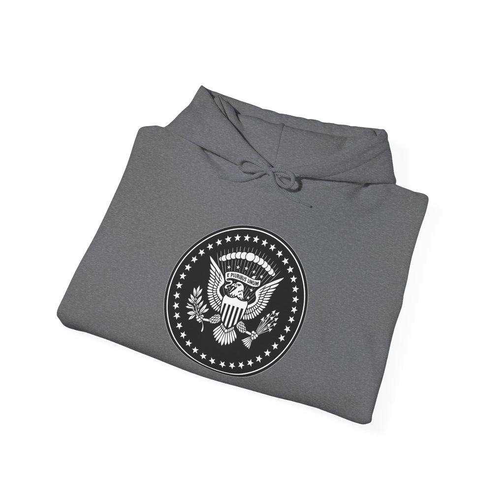 Presidential Seal American Eagle Graphic Pull Over Hoodie Sweatshirt