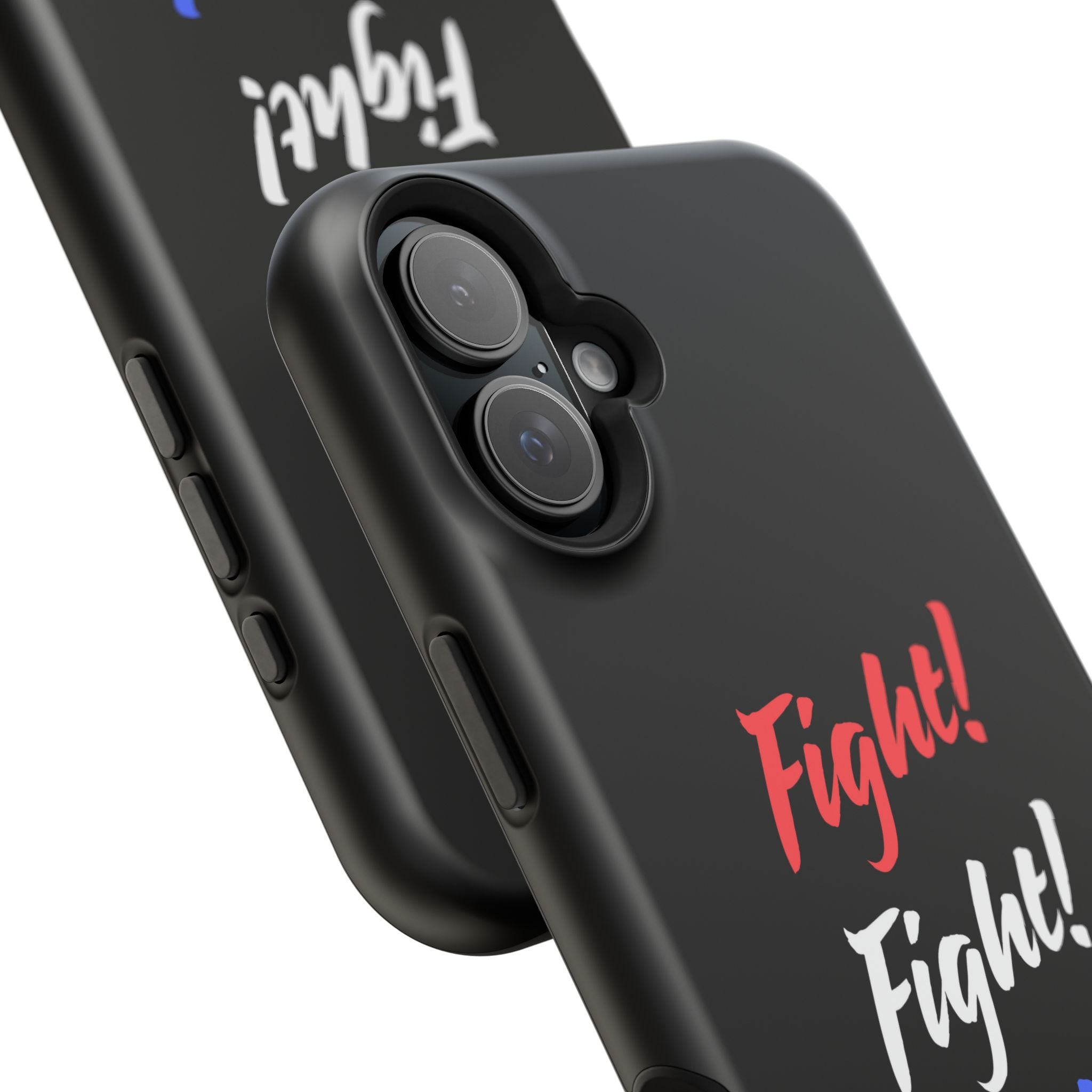 Magnetic Phone Cases, Motivational Phone Cover, Fight! Fight! Fight! Case, Personalized Phone Accessory, Unique Gift for Fighters
