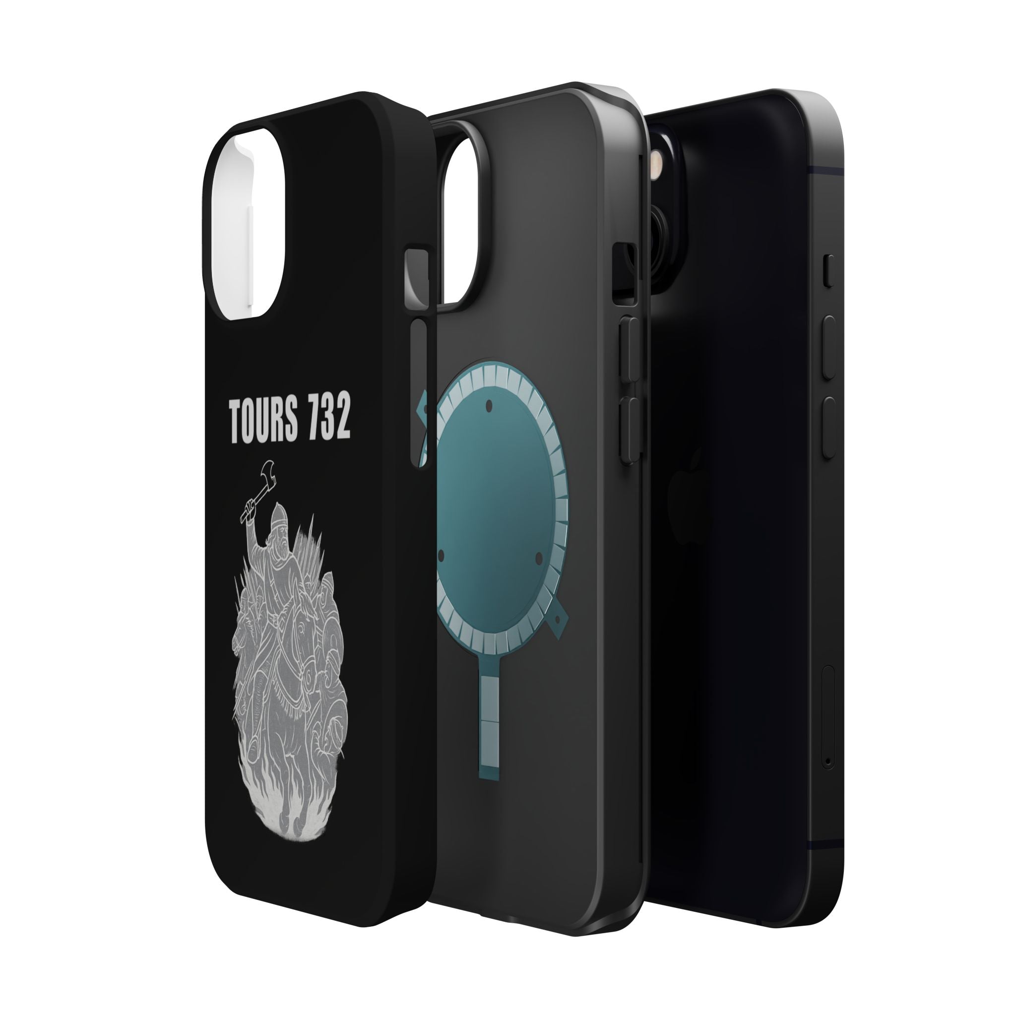 Battle of Tours Charles "The Hammer" Martel Magnetic Impact-Resistant Cases