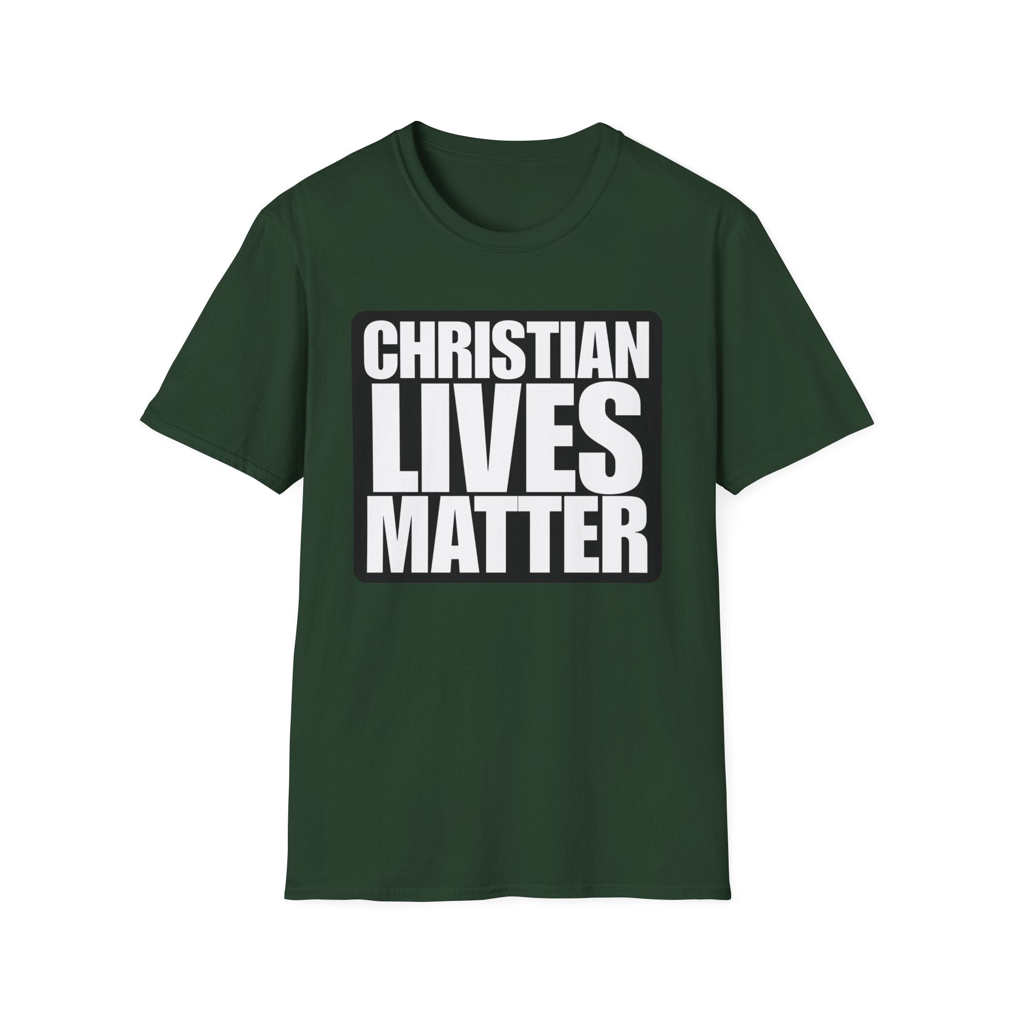 Christian Lives Matter Alt Design Heavy Cotton Shirt T-Shirt