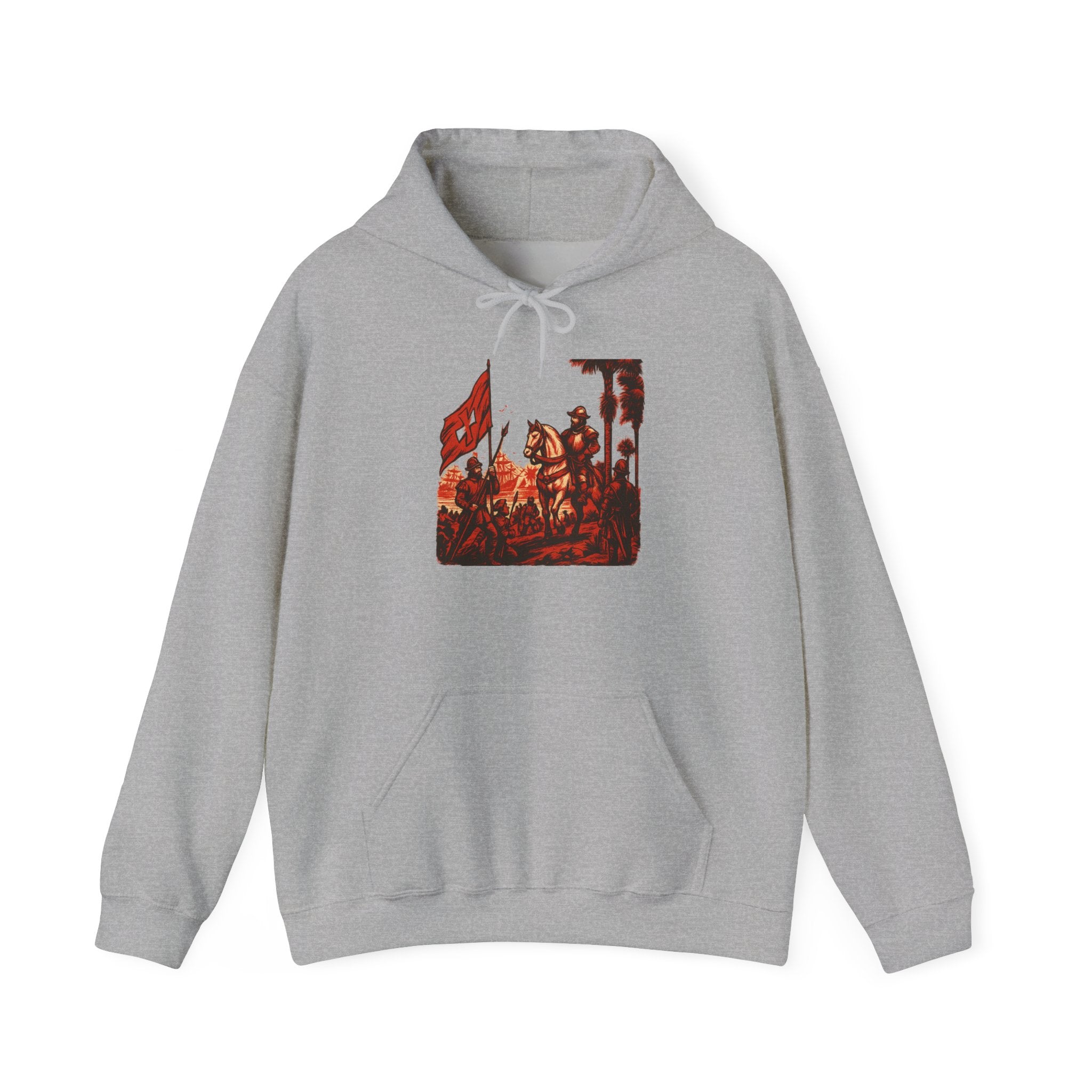 Conquistador Hooded Sweatshirt Conquistador Graphic Sweatshirt