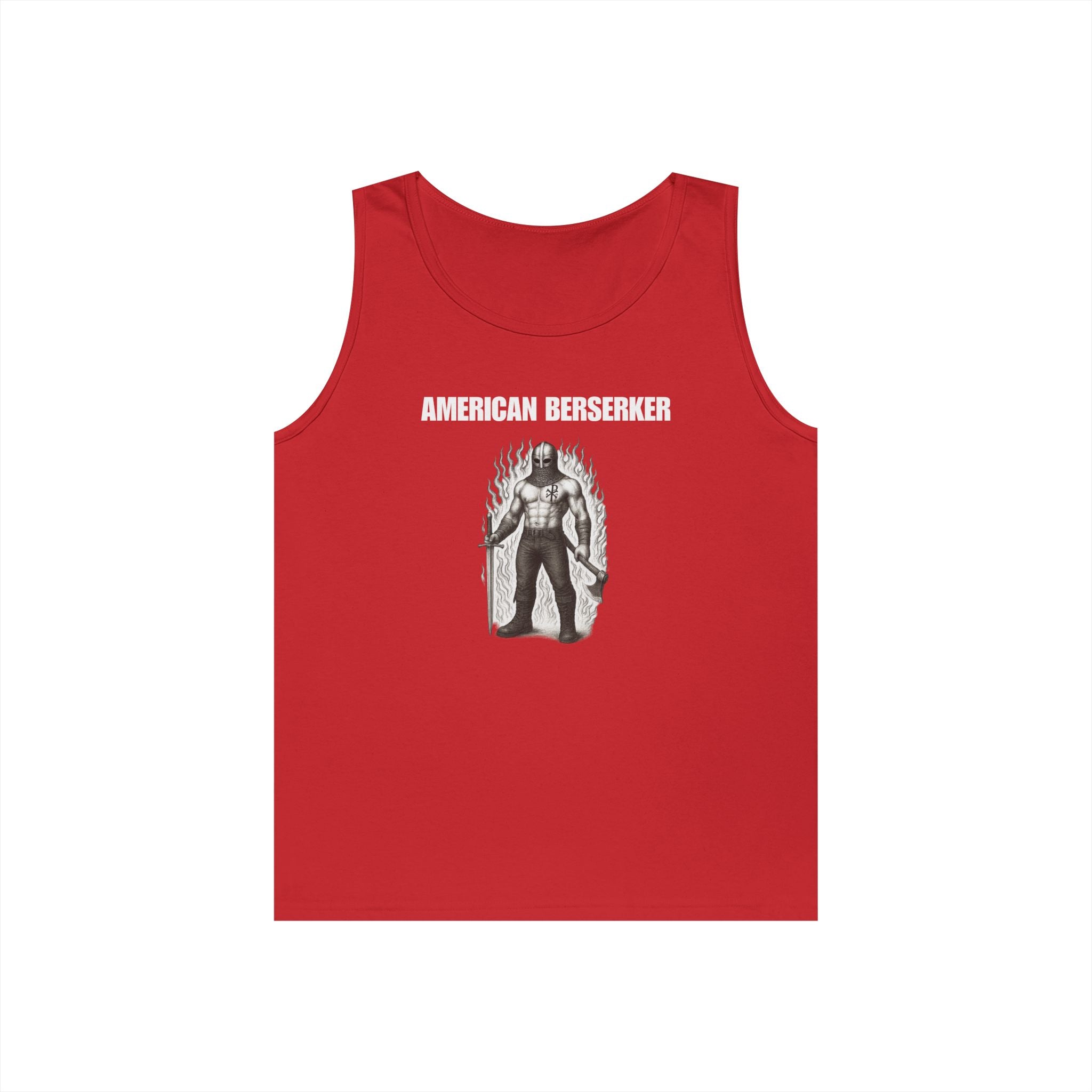 American Berserker Alt Design Heavy Cotton Tank Top