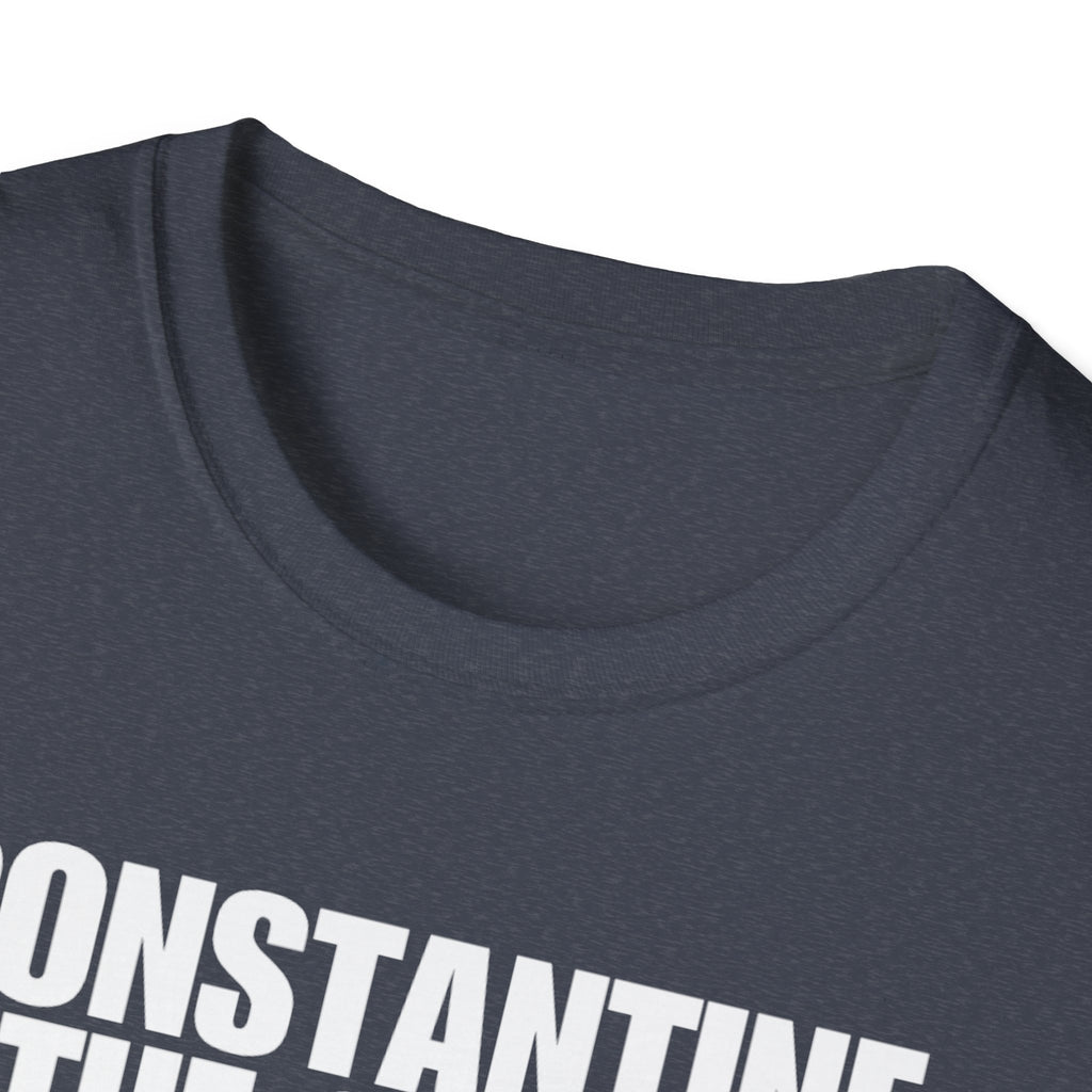 Constantine the Great Alt Design Softstyle Cotton Shirt T-Shirt