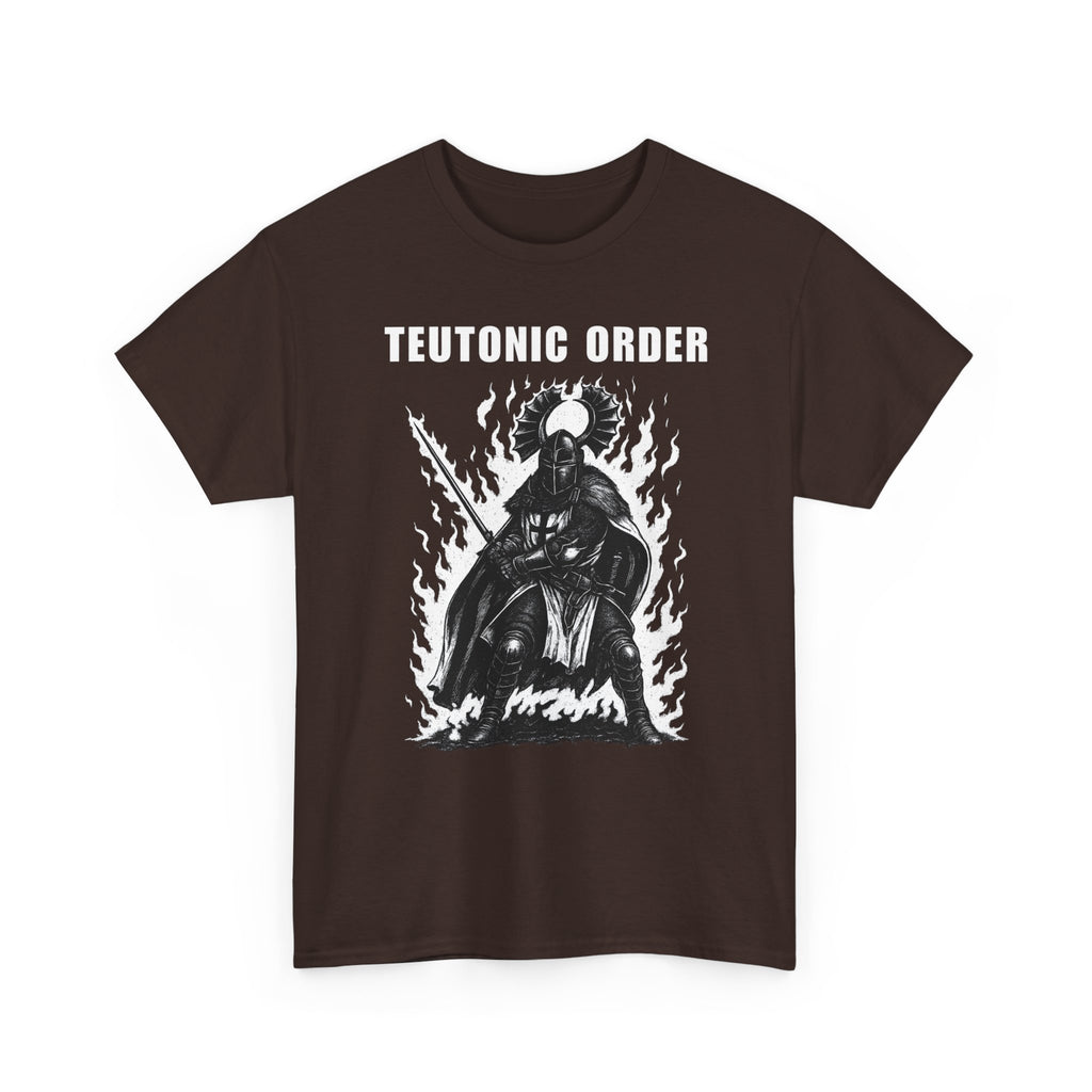 Teutonic Order Graphic Tee, Unisex Heavy Cotton Shirt