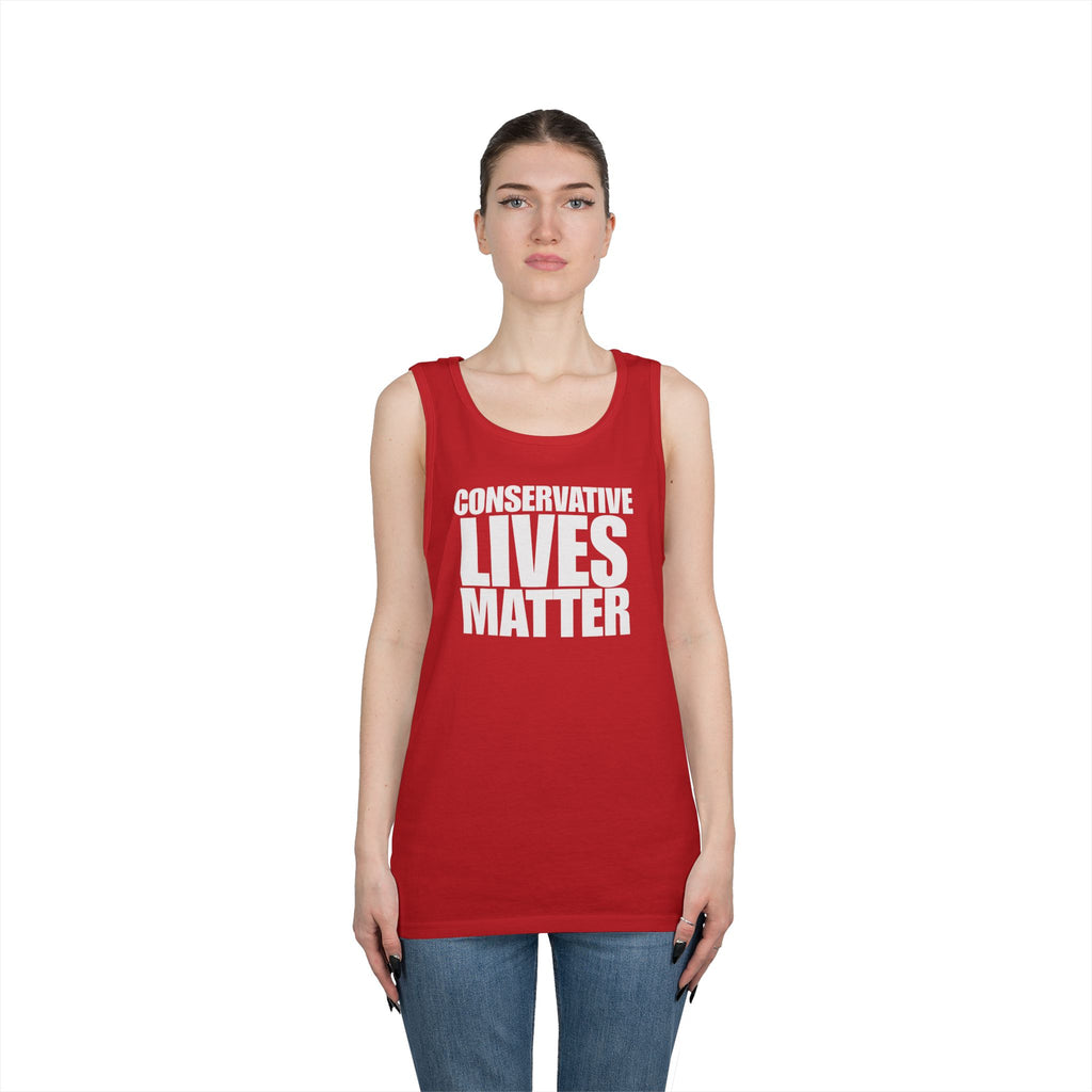 Conservative Lives Matter Heavy Cotton Tank Top