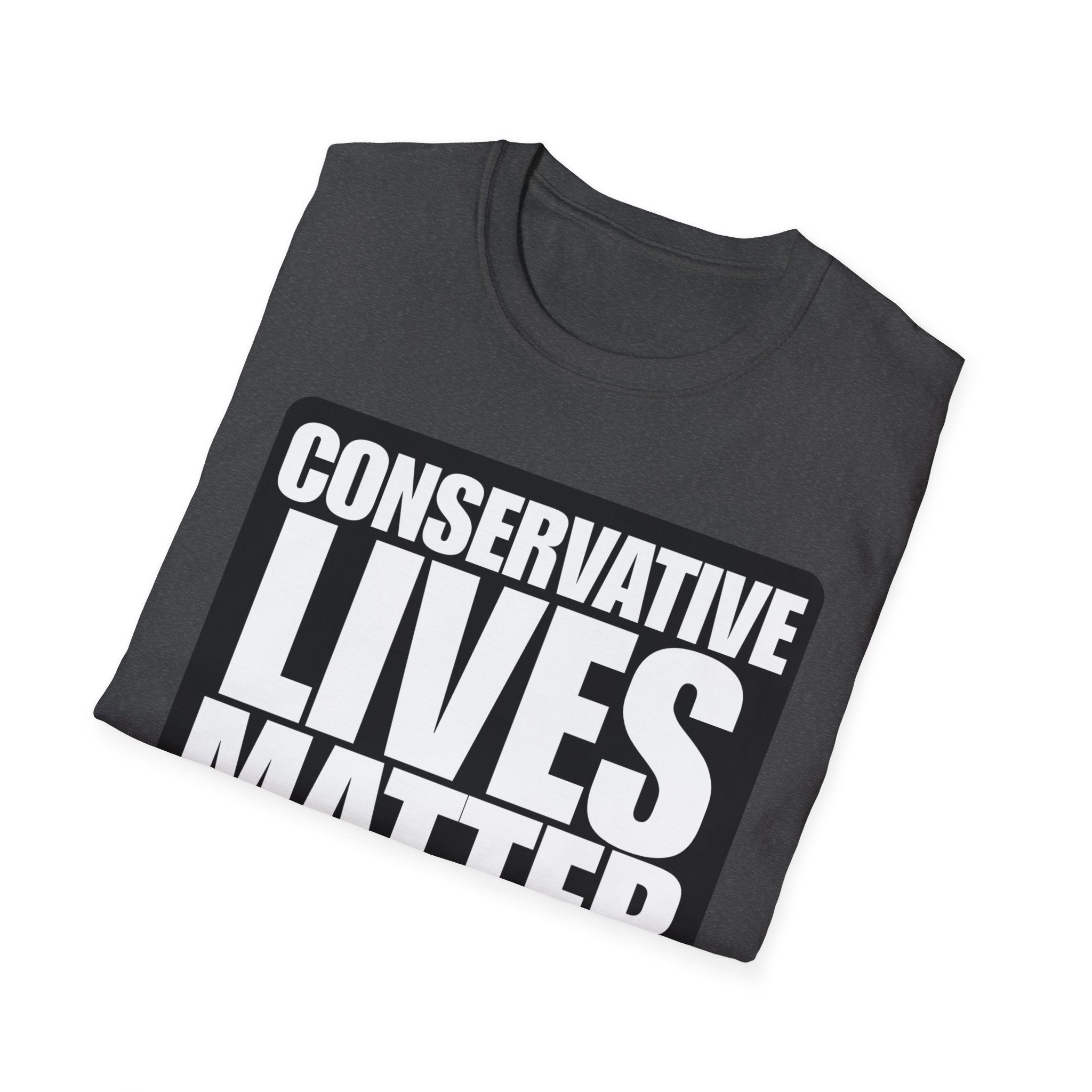 Conservative Lives Matter Alt Design Graphic Cotton T-Shirt