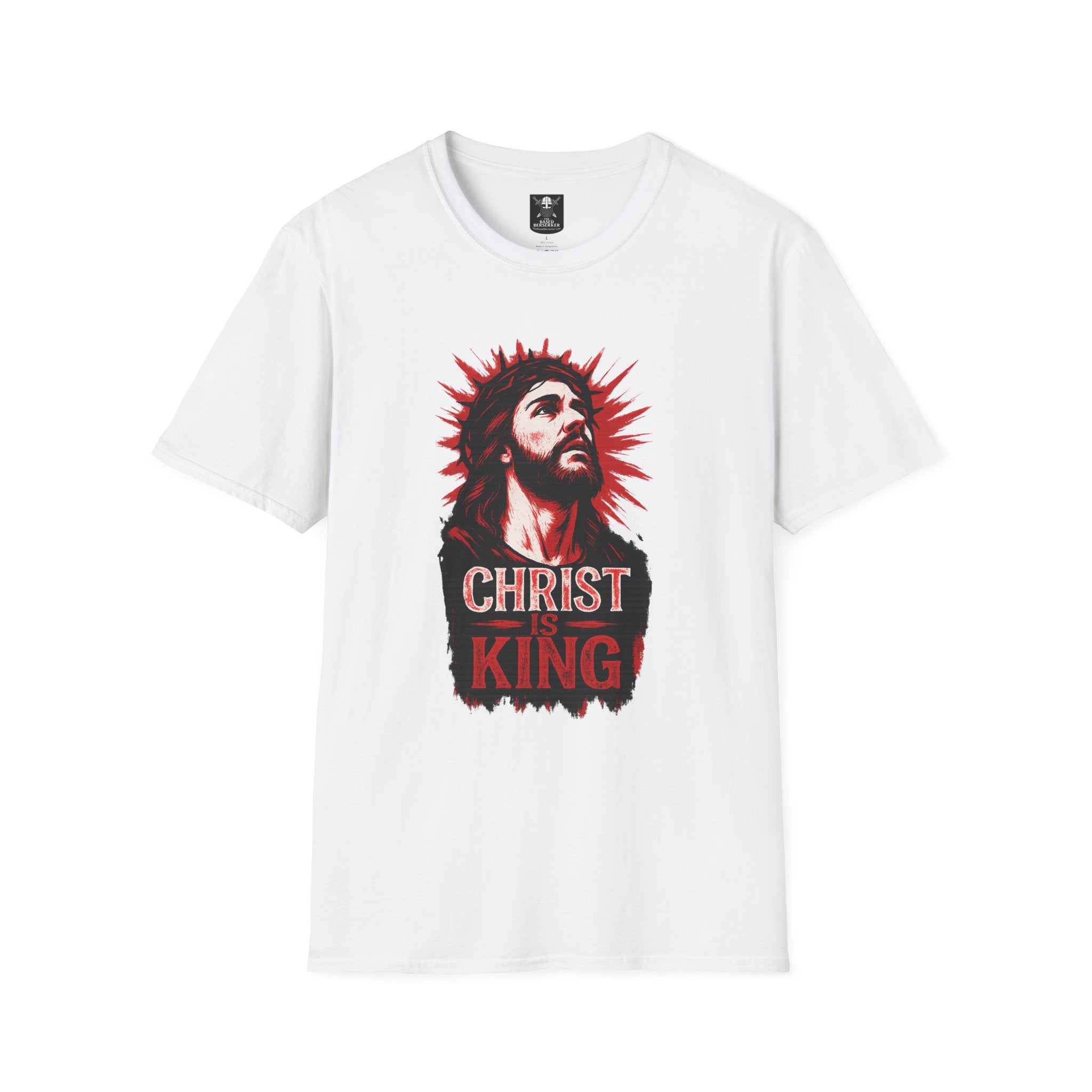 Christ is King Unisex Softstyle T-Shirt, Christian Tee