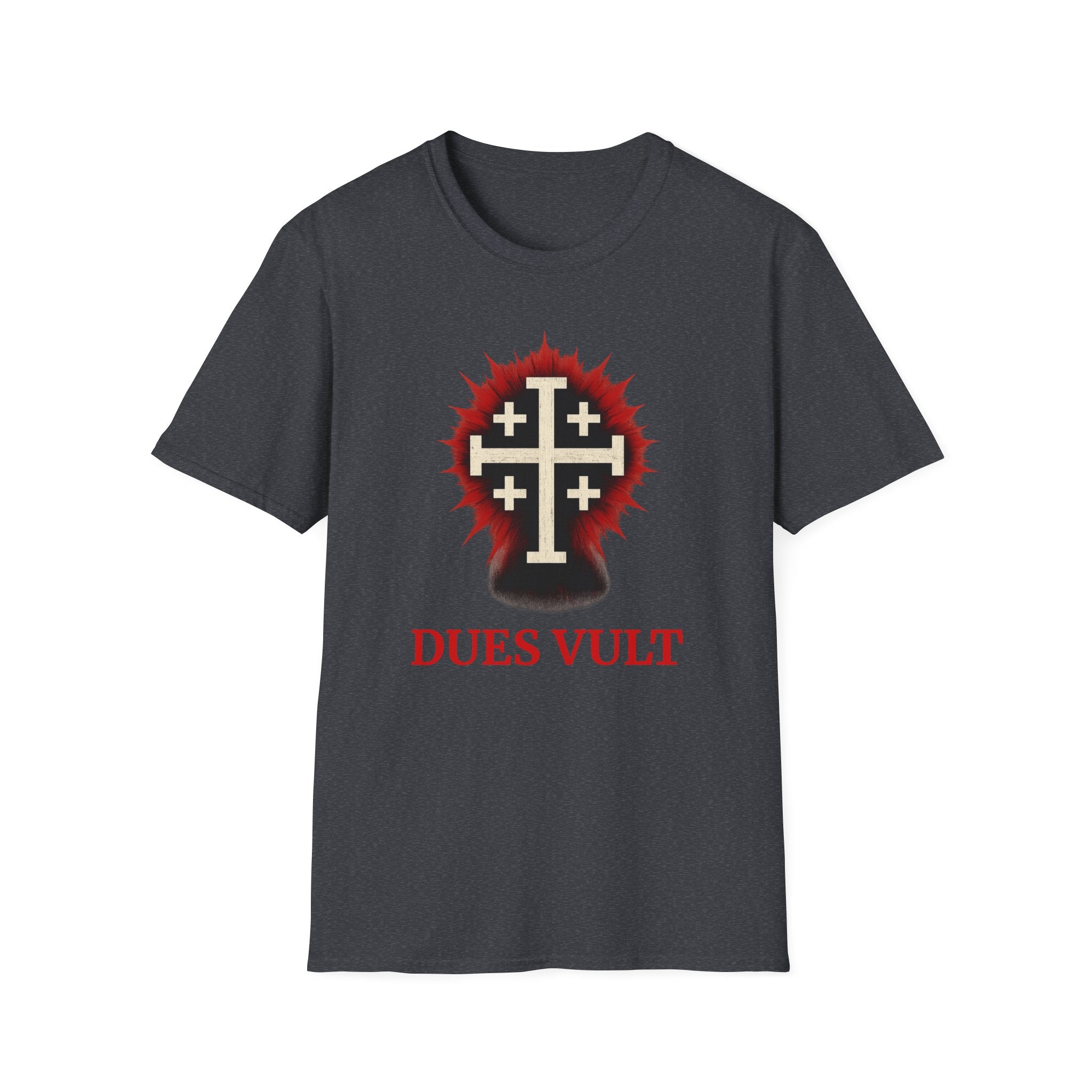 Dues Vult Unisex Softstyle Graphic T-Shirt