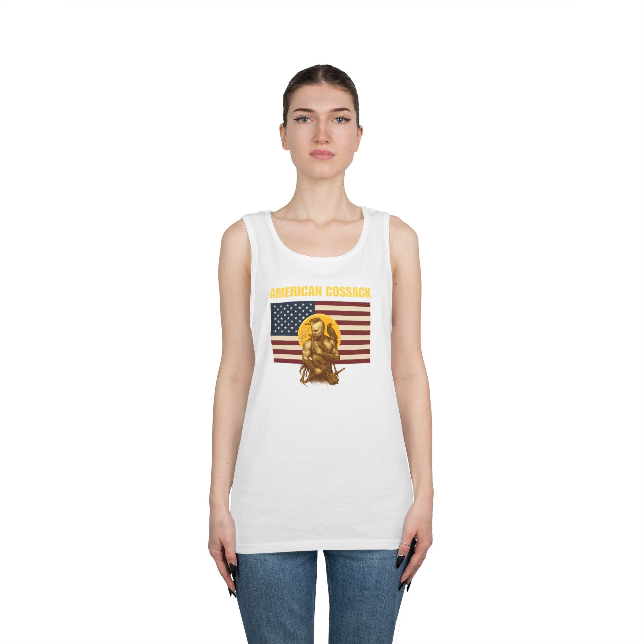 American Cossack Heavy Cotton Tank Top