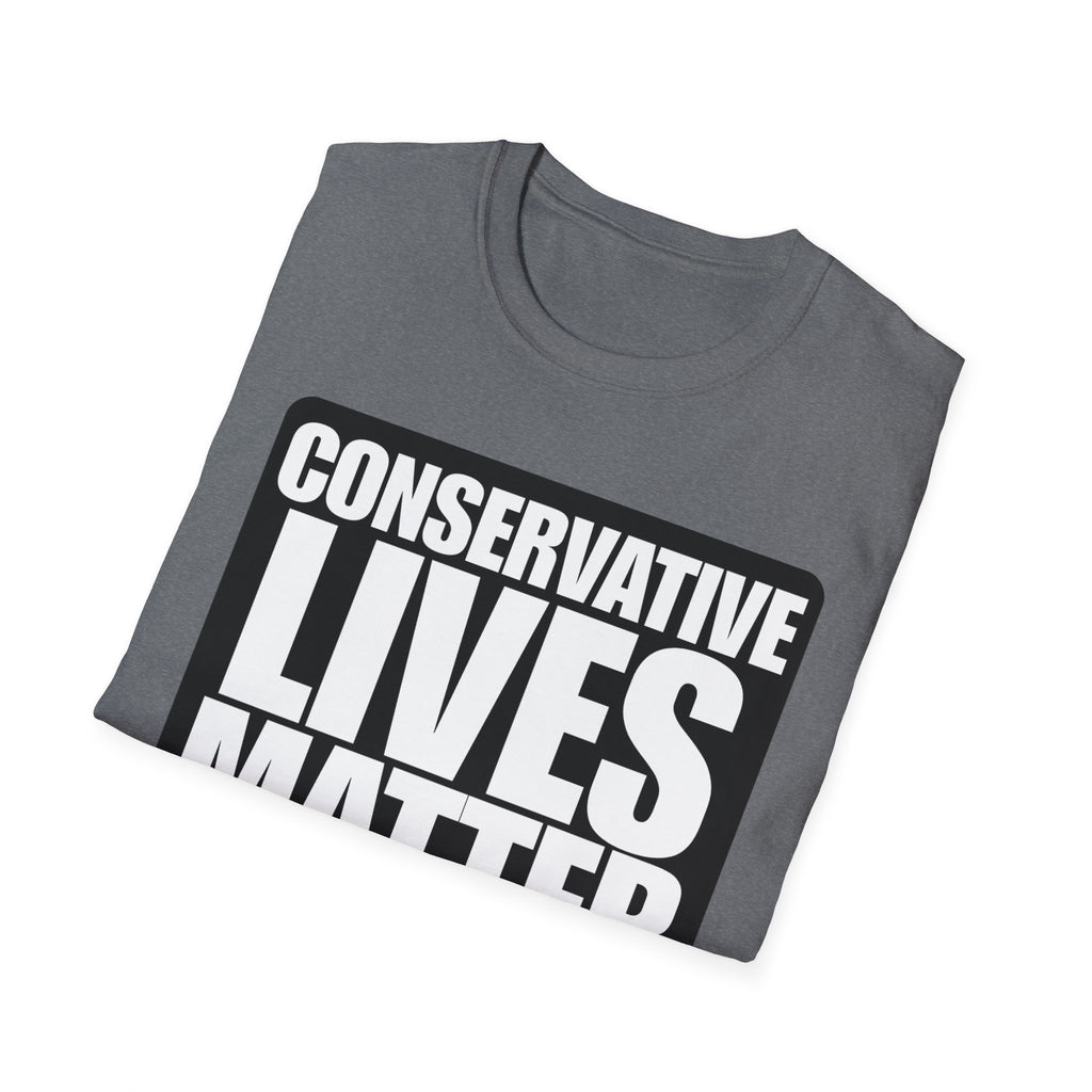 Conservative Lives Matter Alt Design Graphic Cotton T-Shirt