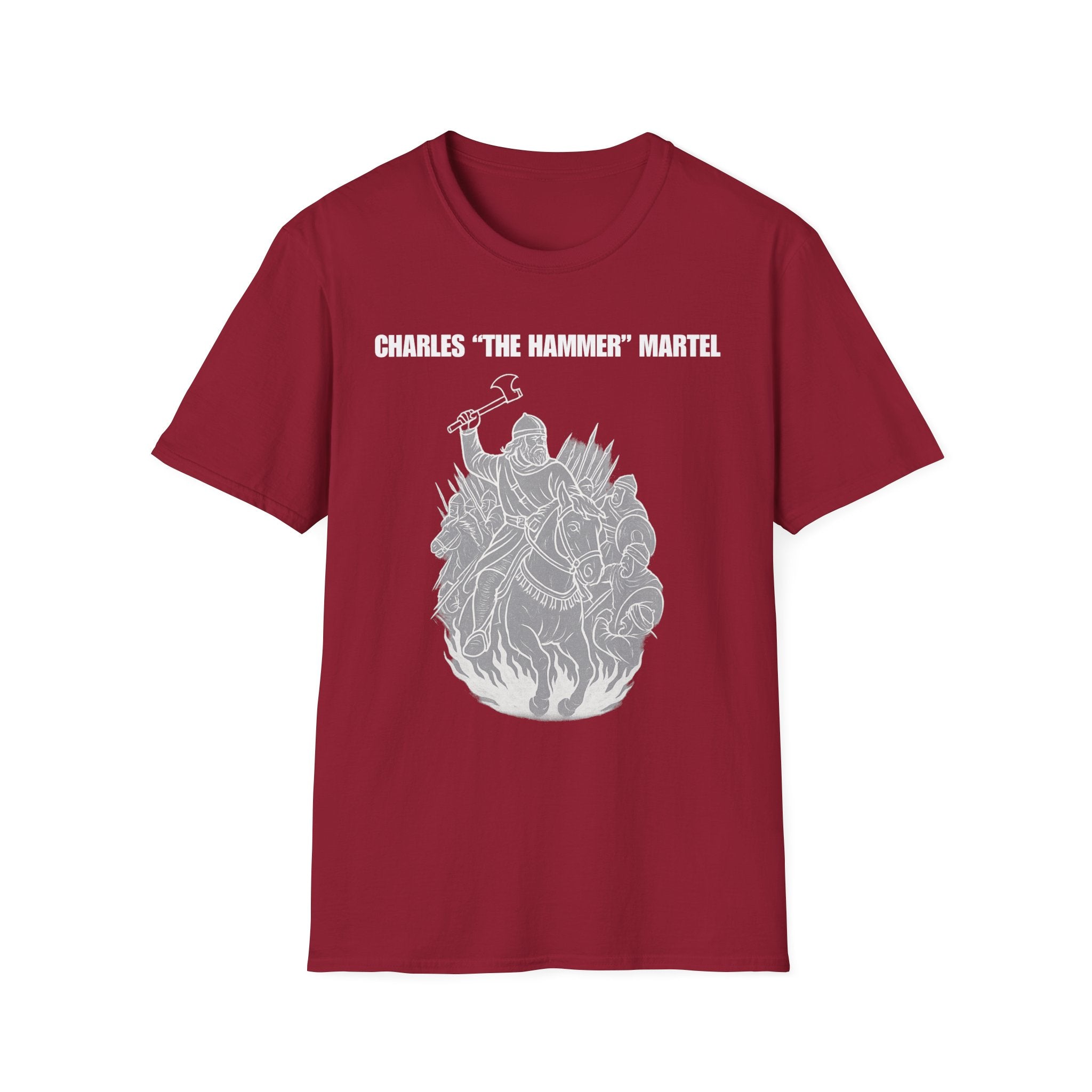 Charles "The Hammer" Martel Softstyle Cotton T-Shirt