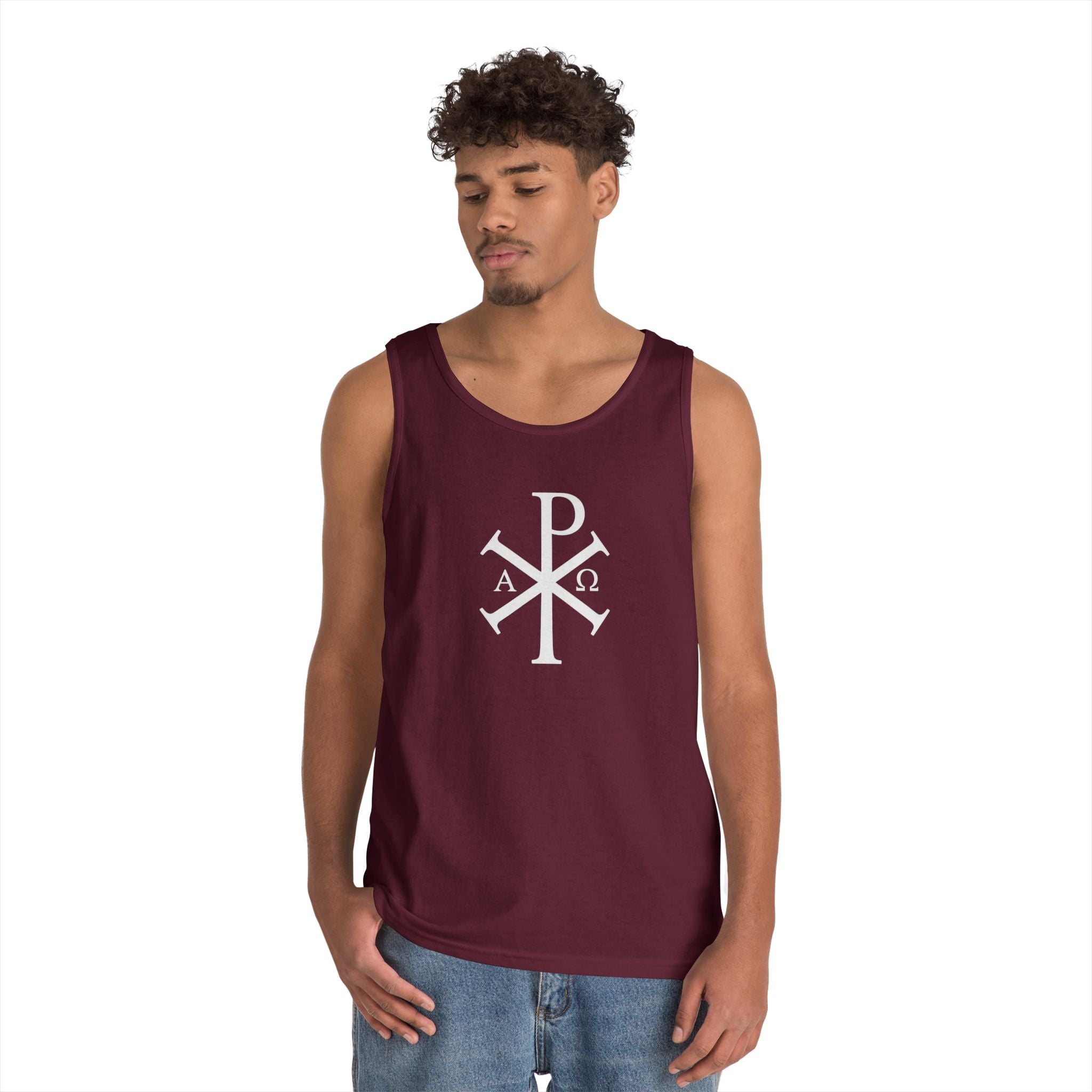 Pi Chi Rho Unisex Heavy Cotton Tank Top