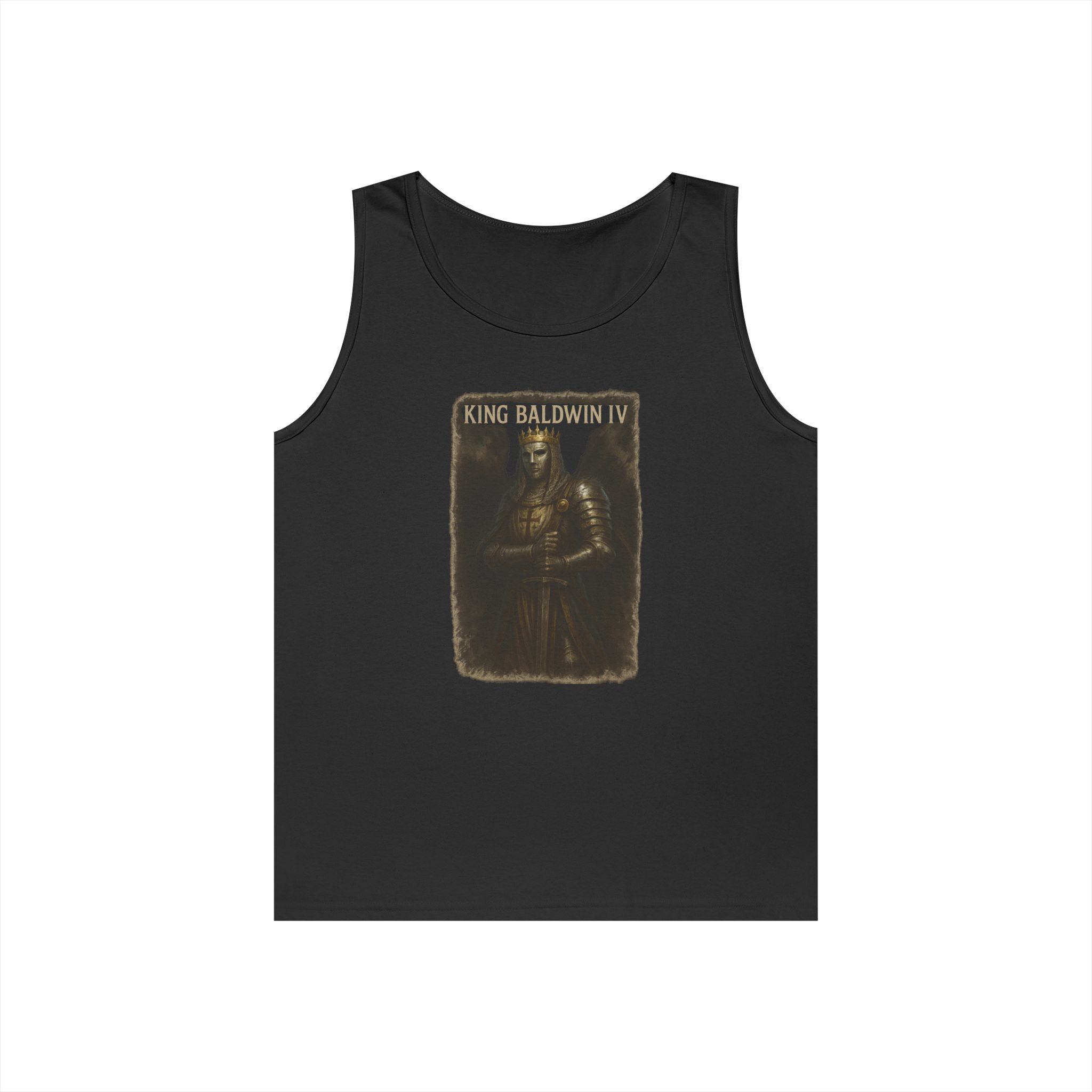 King Baldwin IV Unisex Heavy Cotton Tank Top