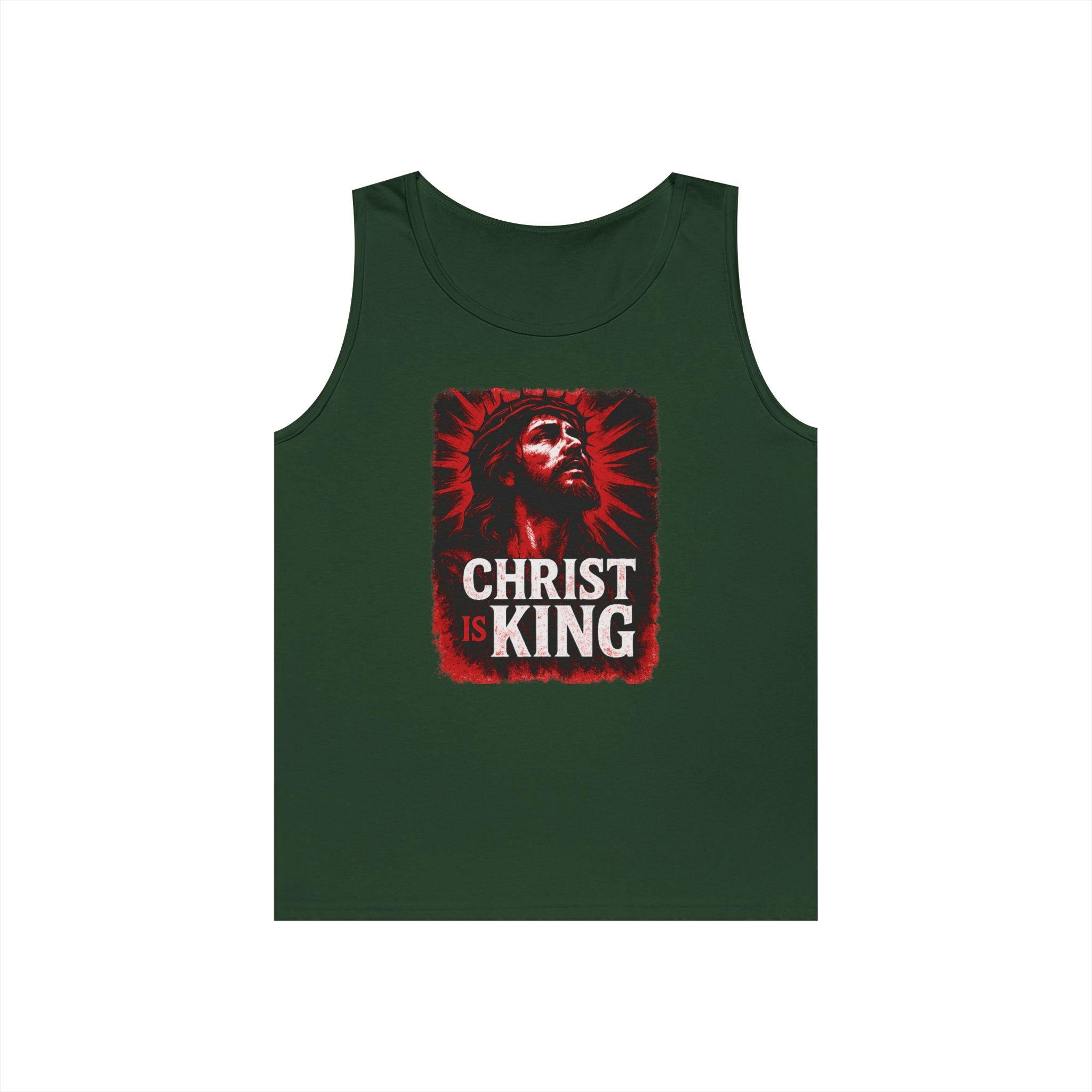 Christ is King Tank Top Alt Design