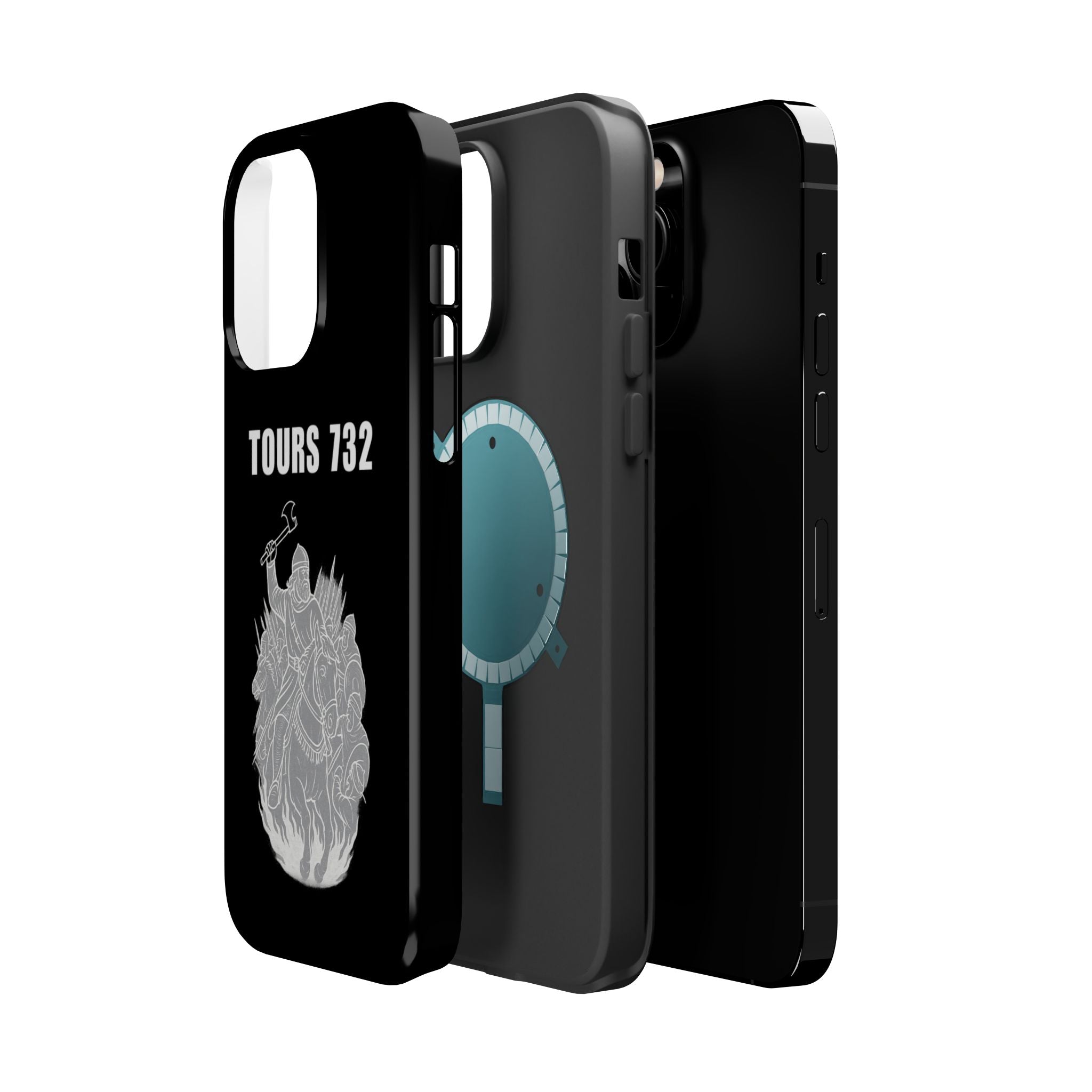 Battle of Tours Charles "The Hammer" Martel Magnetic Impact-Resistant Cases