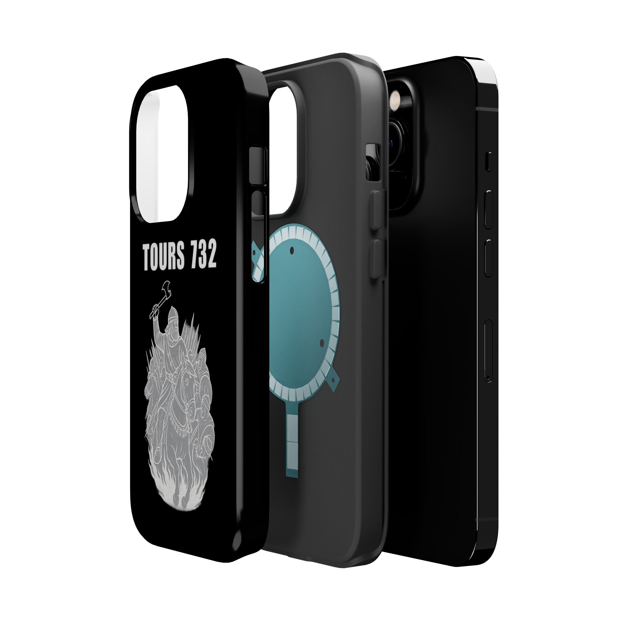 Battle of Tours Charles "The Hammer" Martel Magnetic Impact-Resistant Cases