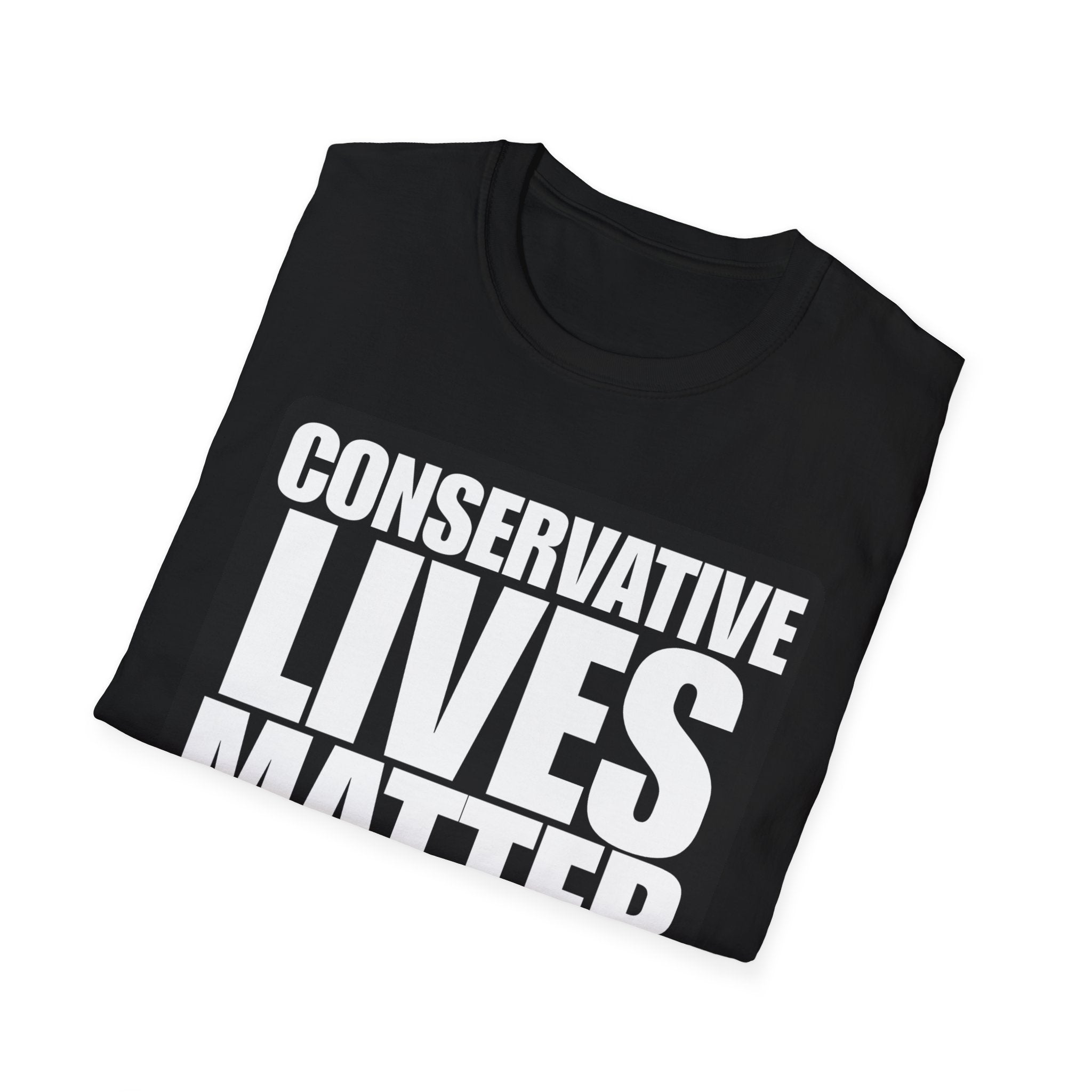 Conservative Lives Matter Alt Design Graphic Cotton T-Shirt