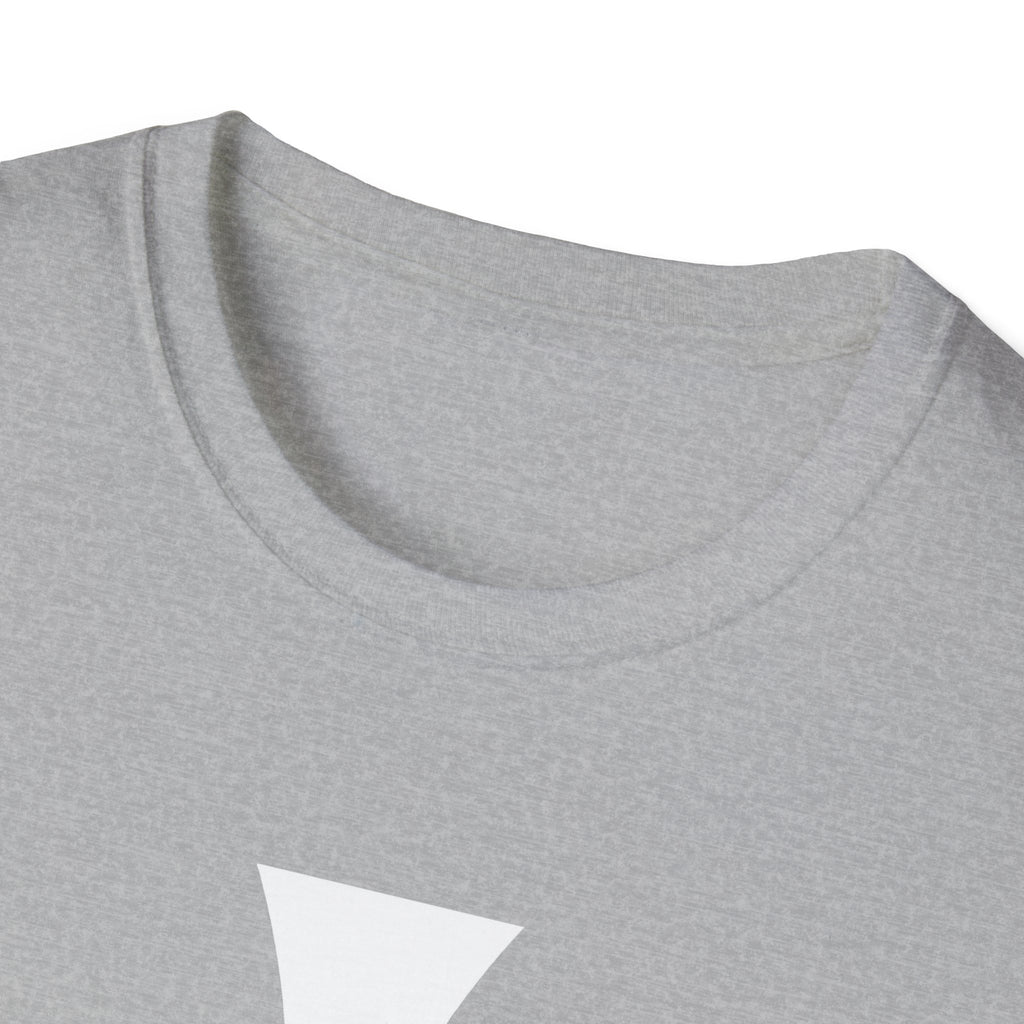 Teutonic Cross White Softstyle Cotton T-Shirt