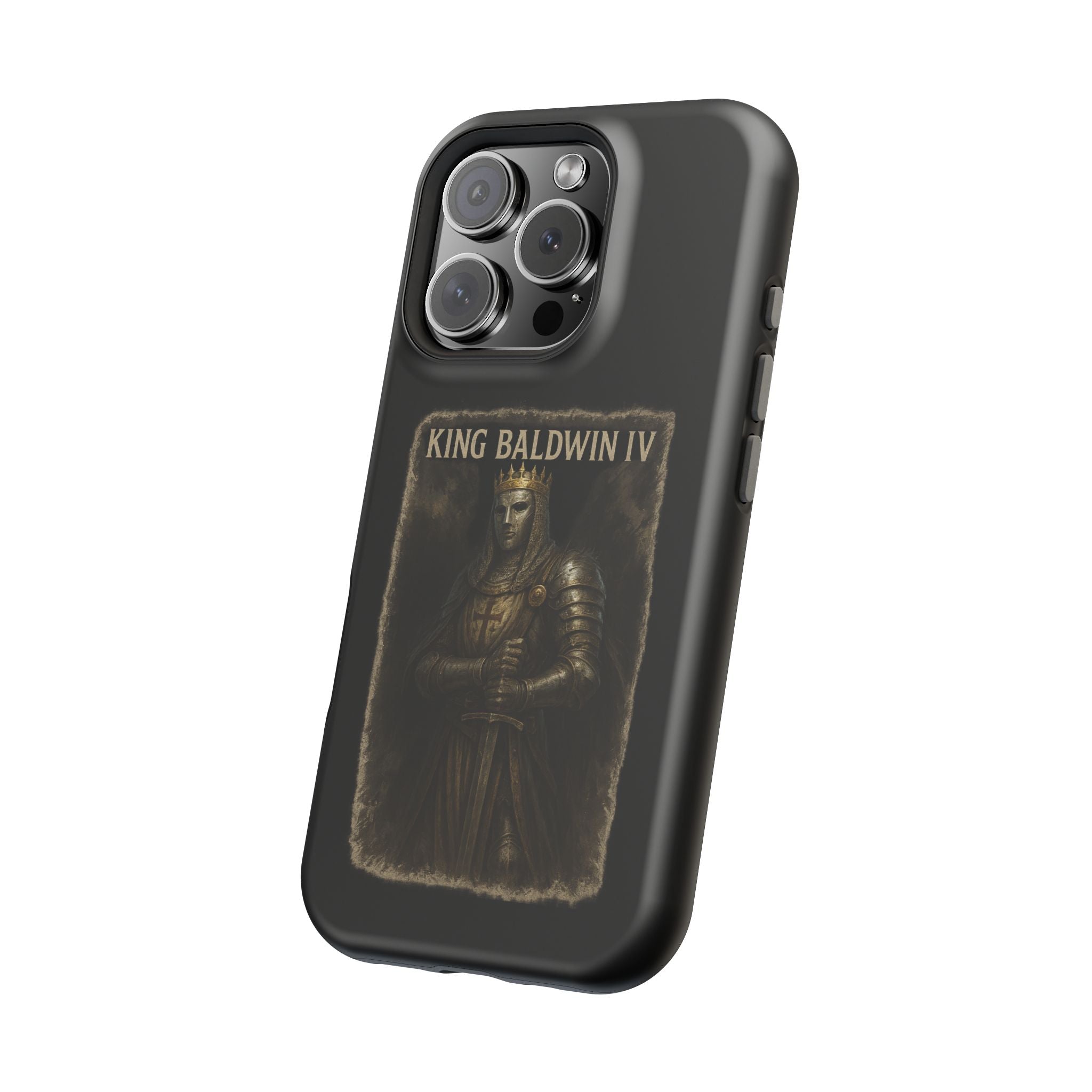 King Baldwin IV Impact-Resistant Magnetic Phone Case