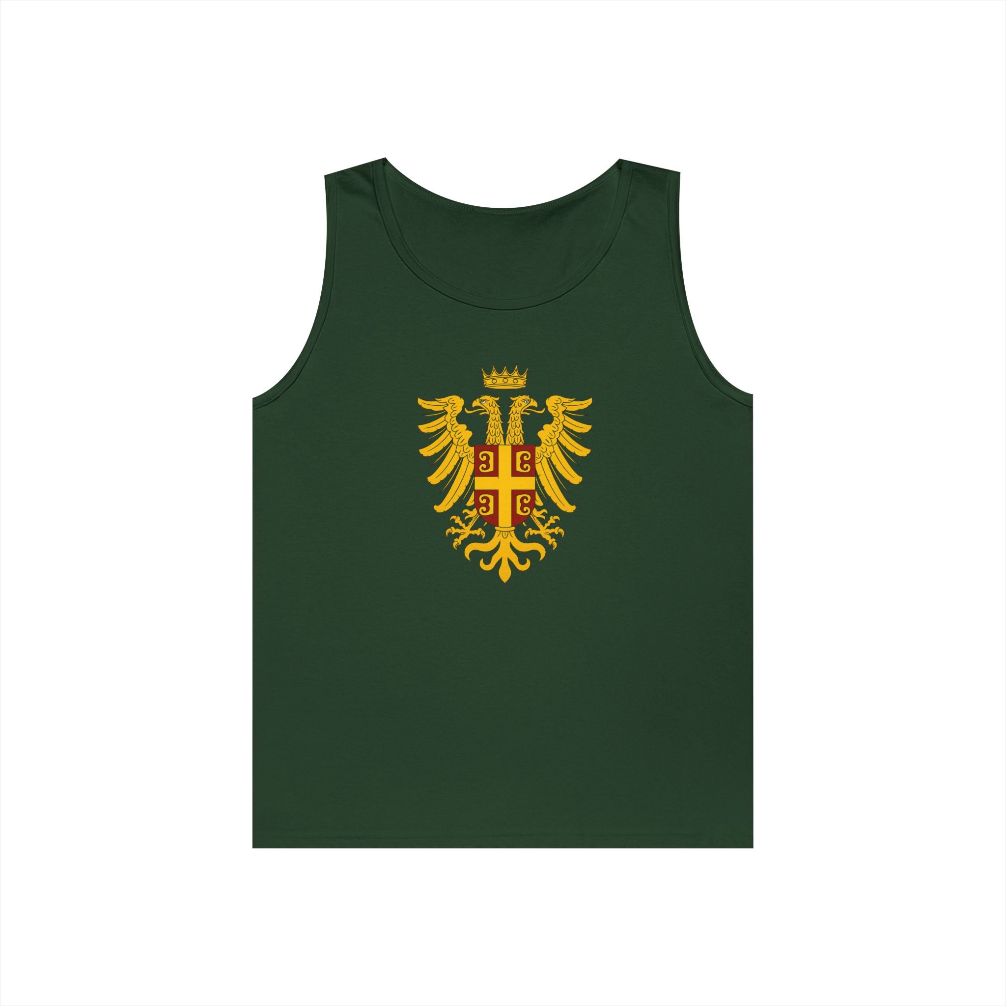 Byzantine Eagle Royal Crest Unisex Heavy Cotton Tank Top