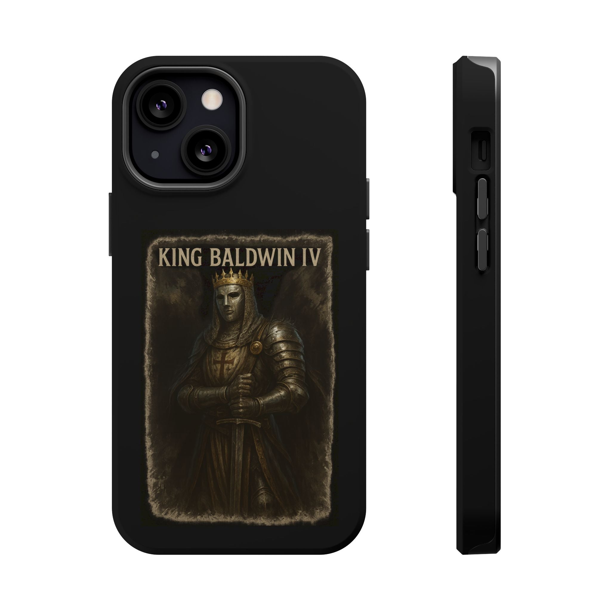 King Baldwin IV Impact-Resistant Magnetic Phone Case