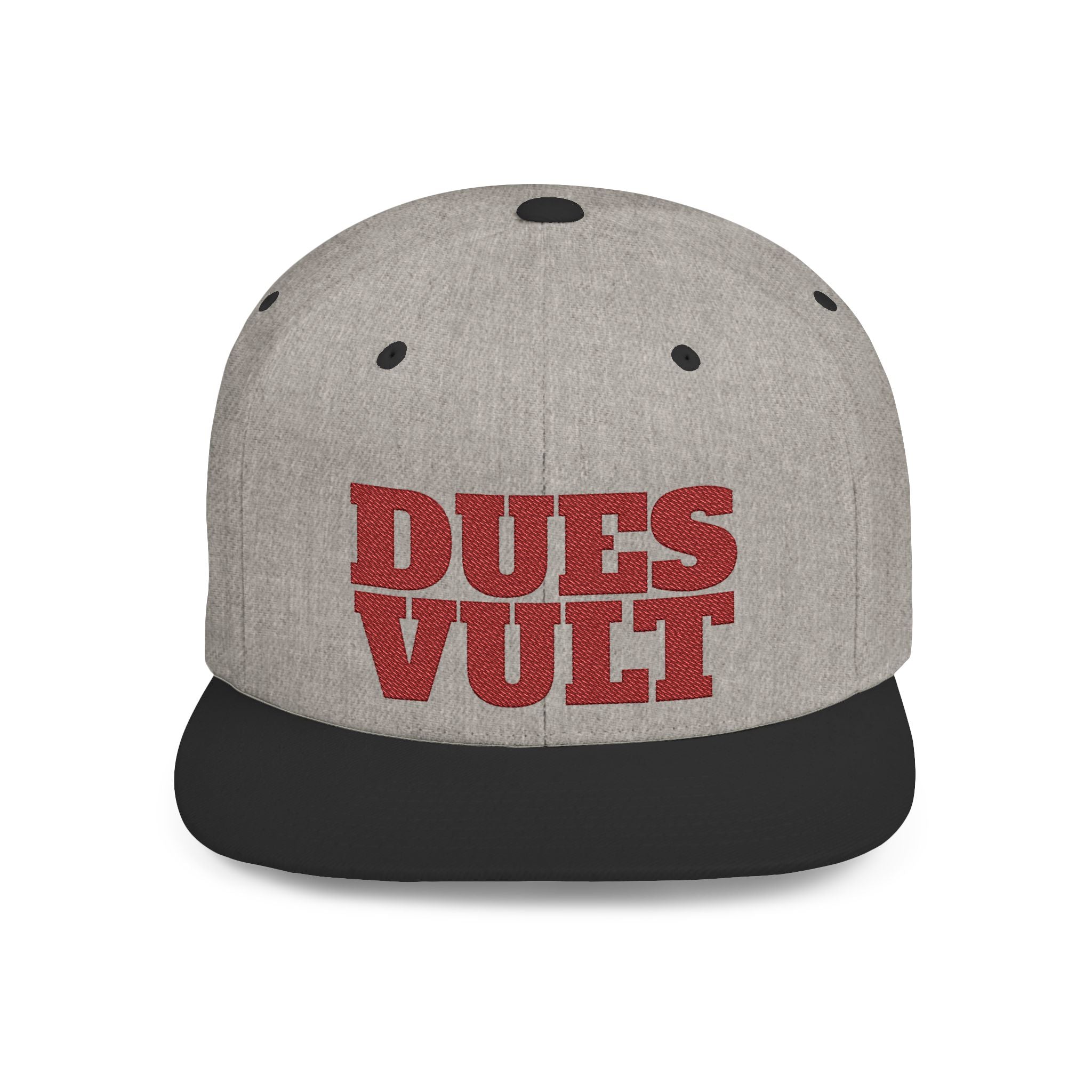 Dues Vult Flat Bill Snapback Hat
