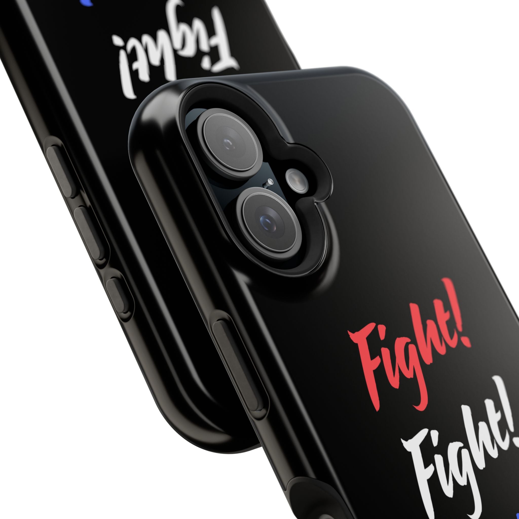 Magnetic Phone Cases, Motivational Phone Cover, Fight! Fight! Fight! Case, Personalized Phone Accessory, Unique Gift for Fighters