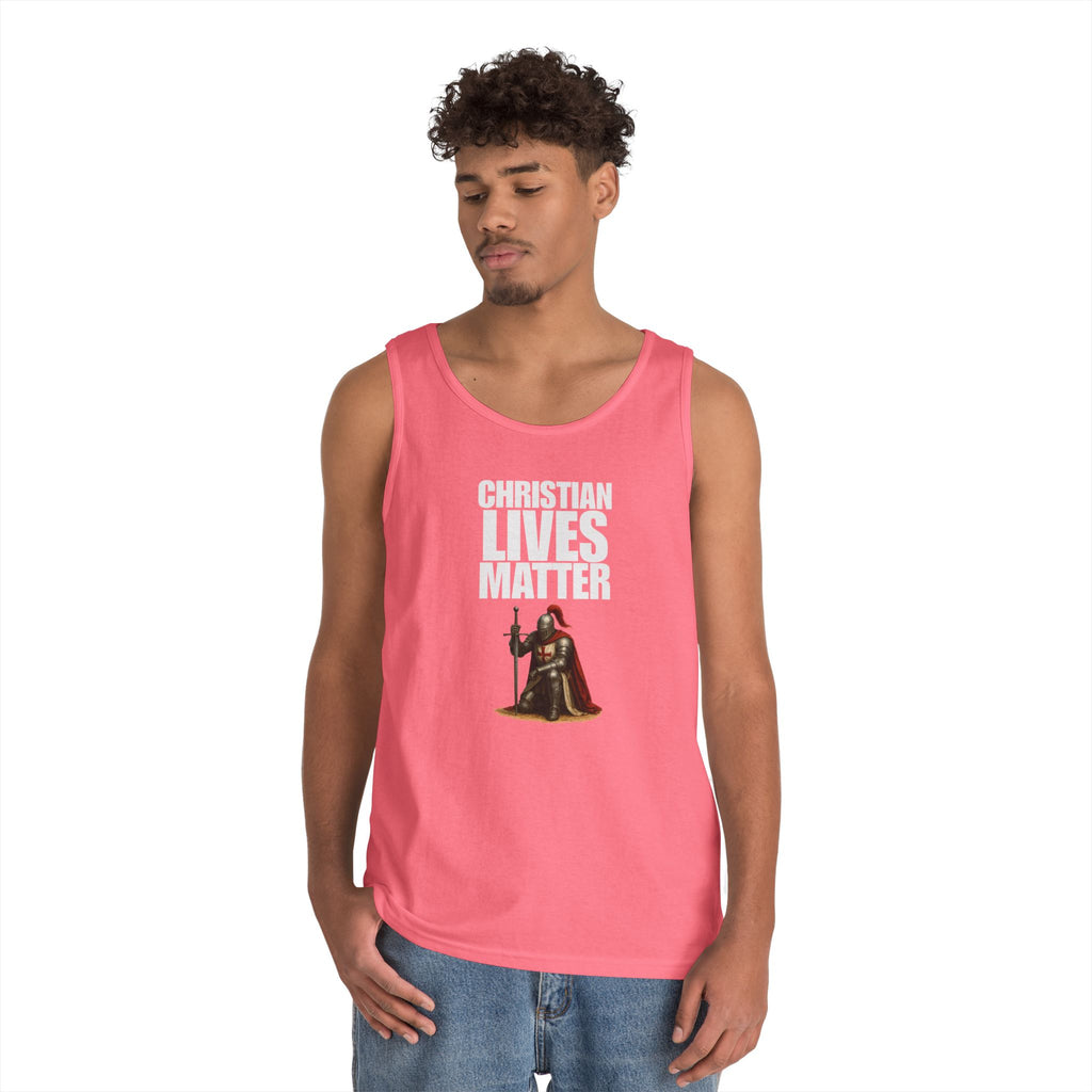 Christian Lives Matter Crusader Tank Top