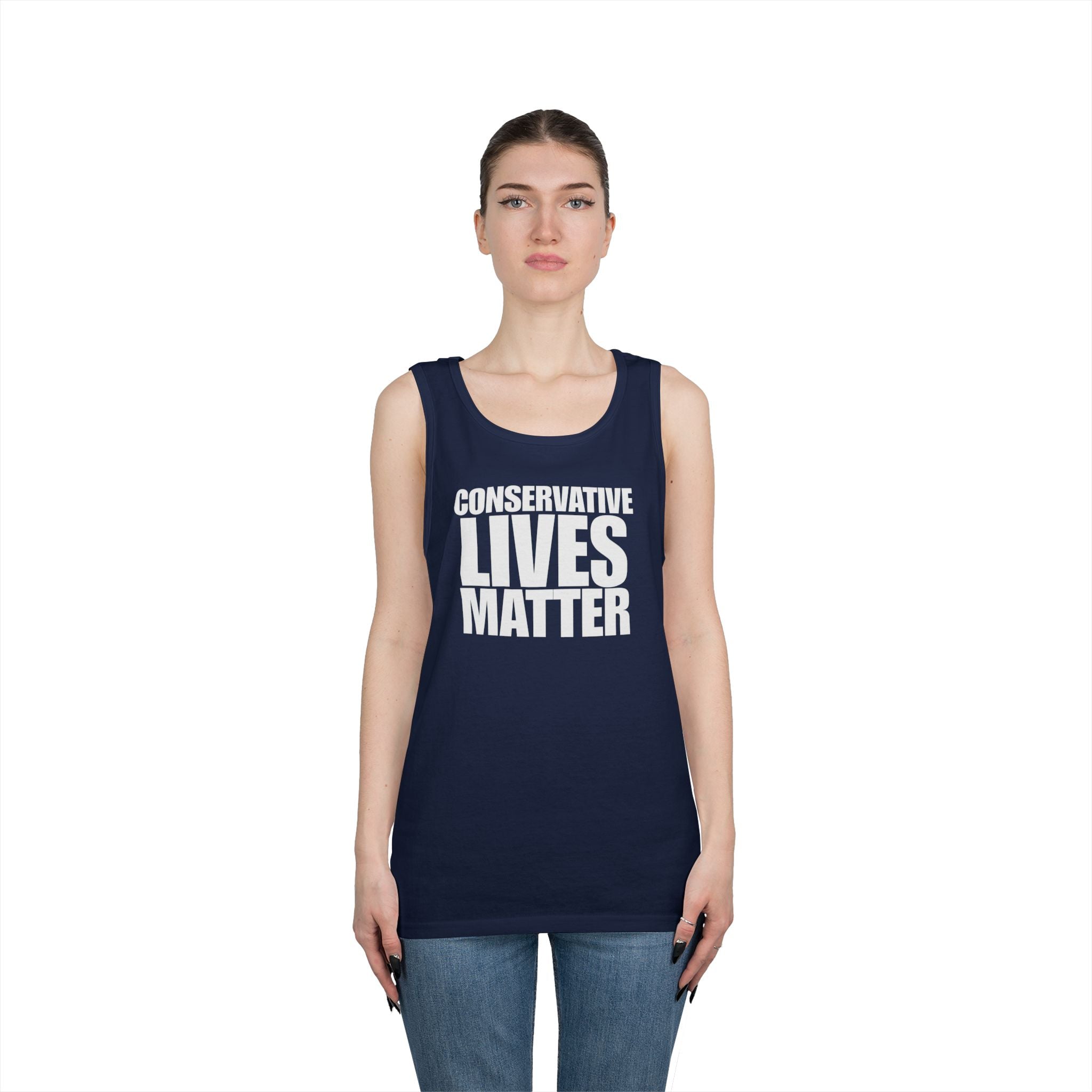 Conservative Lives Matter Heavy Cotton Tank Top